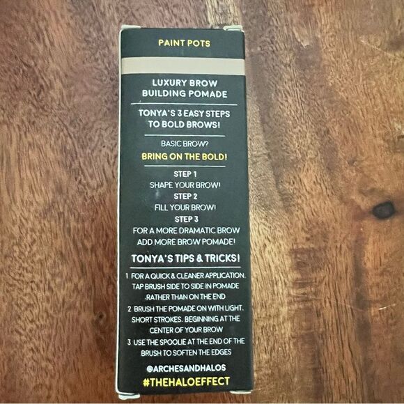 🔥Bundle of 2🔥Arches & Halos 🤎 Brow Pomade 🤎Dark Brown🤎 NEW 🤎 0.106 Oz x 2 - Picture 4 of 6
